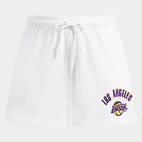 Women's Pro Standard Los Angeles Lakers NBA Classic Fleece Shorts