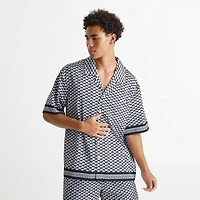 Men's Bélier Illusion Panel Resort Shirt