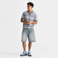 Men's Bélier Zag Zip Polo Shirt
