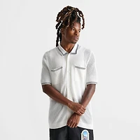 Men's Bélier Striped Crochet Resort Shirt