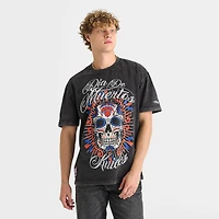 Men's Pro Standard New York Knicks NBA Eternal Skull Graphic T-Shirt