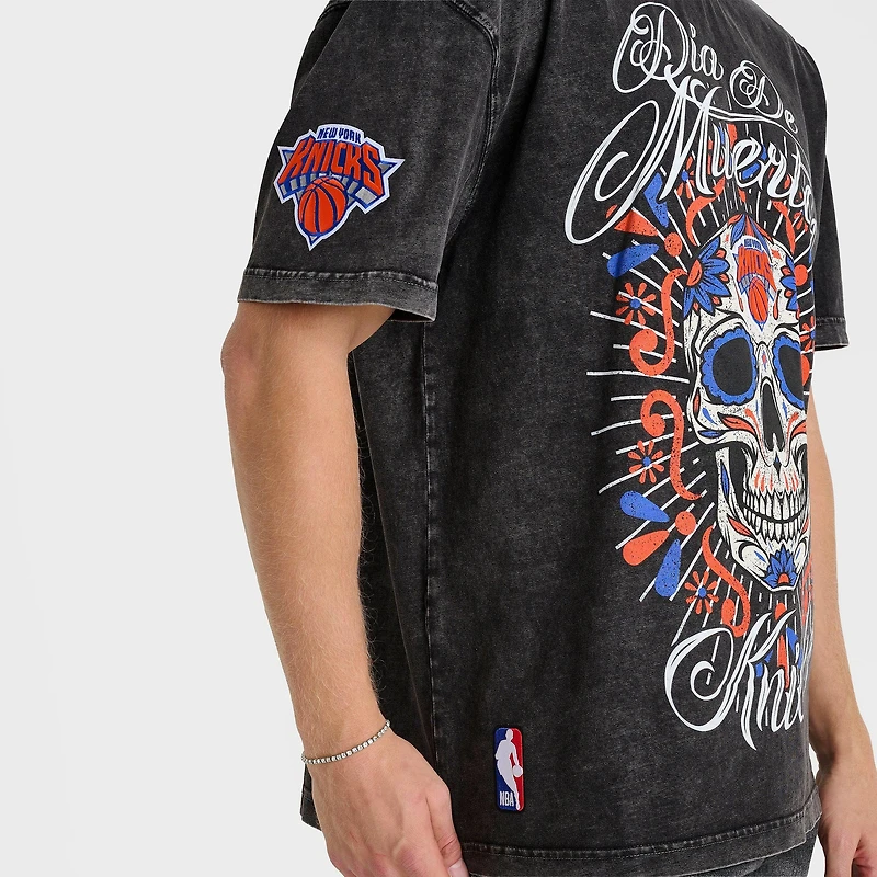 Men's Pro Standard New York Knicks NBA Eternal Skull Graphic T-Shirt