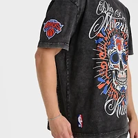 Men's Pro Standard New York Knicks NBA Eternal Skull Graphic T-Shirt
