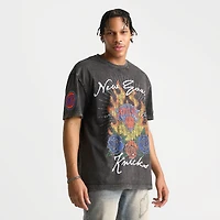 Men's Pro Standard New York Knicks NBA Fire And Roses T-Shirt
