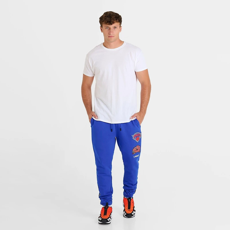 Men's Pro Standard New York Knicks NBA Rebel Fleece Jogger Pants