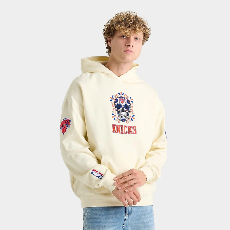 Men's Pro Standard New York Knicks NBA Eternal Skull Graphic Hoodie