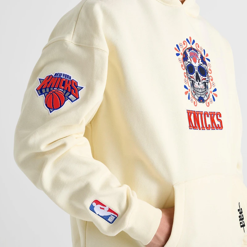 Men's Pro Standard New York Knicks NBA Eternal Skull Graphic Hoodie