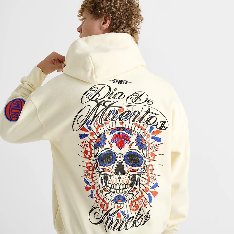 Men's Pro Standard New York Knicks NBA Eternal Skull Graphic Hoodie