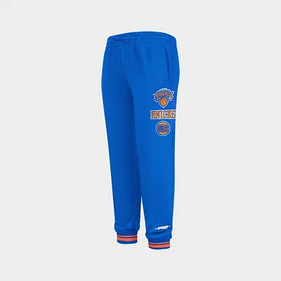 Big Kids' Pro Standard New York Knicks NBA Retro Classics Fleece Jogger Pants
