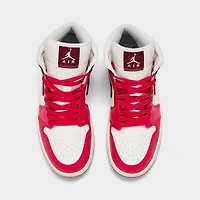 Women's Air Jordan Retro 1 Mid Casual Shoes