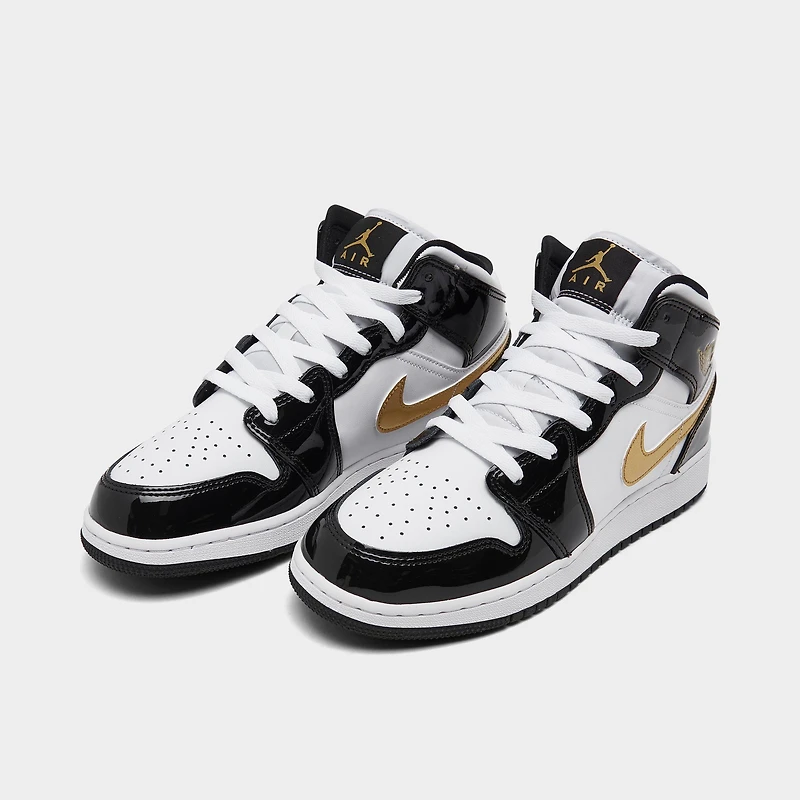 Big Kids' Air Jordan Retro 1 Mid SE Casual Shoes
