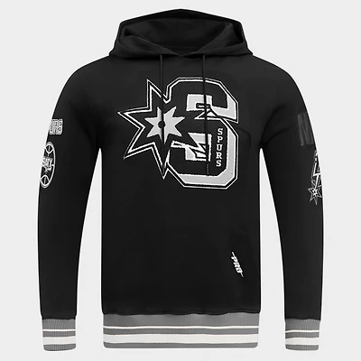 Men's Pro Standard San Antonio Spurs NBA Mashup Fleece Pullover Hoodie