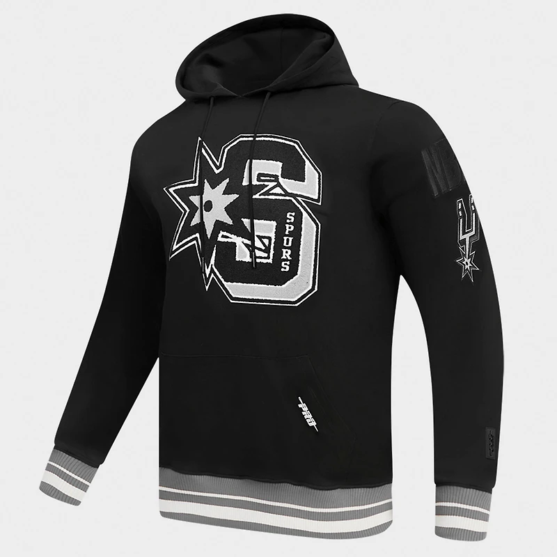 Men's Pro Standard San Antonio Spurs NBA Mashup Fleece Pullover Hoodie