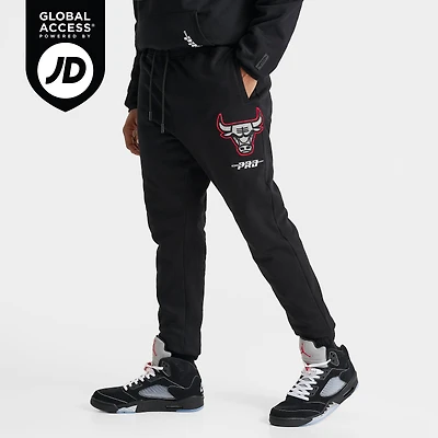 Men's Pro Standard Chicago Bulls NBA Reflective Logo Fleece Jogger Pants