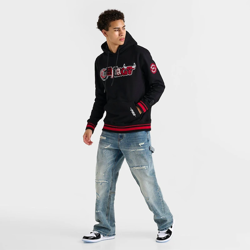 Men's Pro Standard Chicago Bulls NBA City Ransom Pullover Hoodie