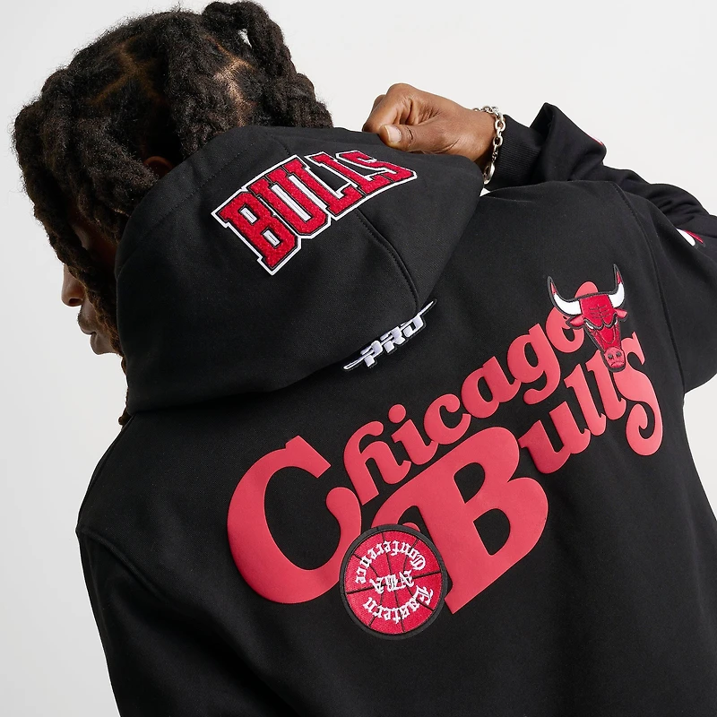 Men's Pro Standard Chicago Bulls NBA Souvenir Fleece Pullover Hoodie
