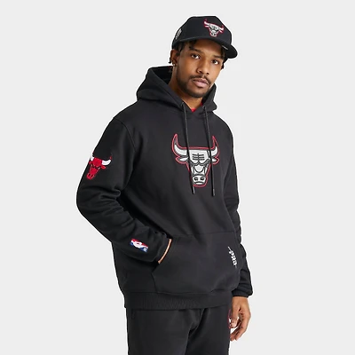 Men's Pro Standard Chicago Bulls NBA Reflective Logo Pullover Hoodie
