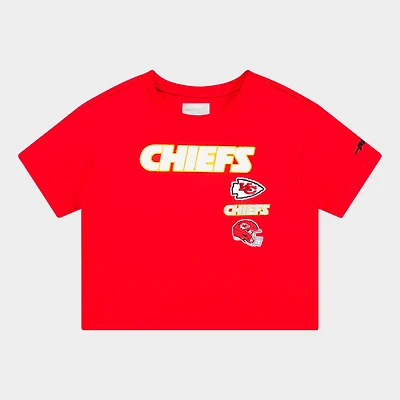 Big Kids' Pro Standard Kansas City Chiefs NFL Retro Classic Boxy T-Shirt