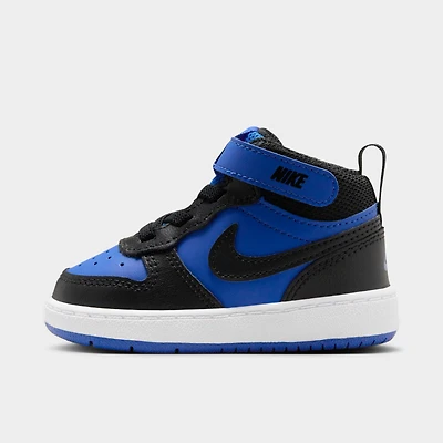 Kids' Toddler Nike Court Borough Mid 2 Casual Shoes
