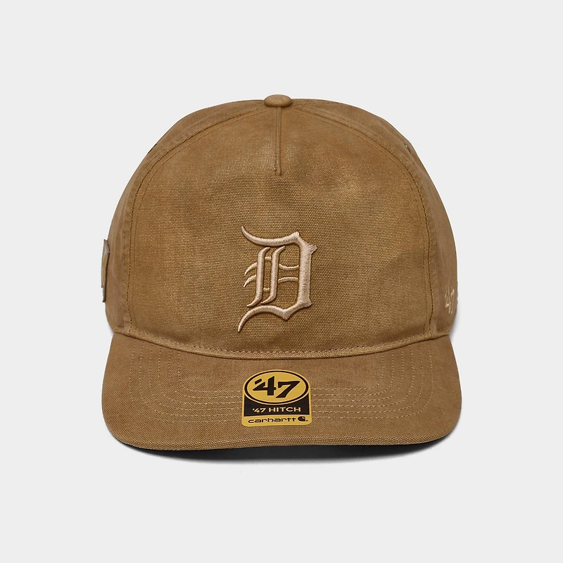 '47 x Carhartt Detroit Tigers MLB HITCH Snapback Hat