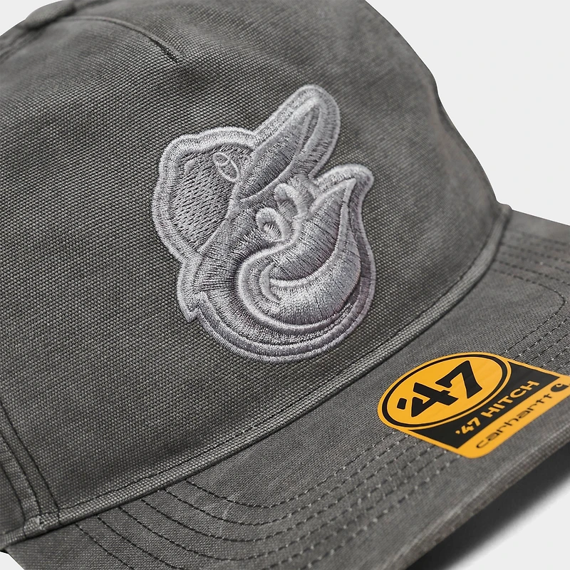 '47 x Carhartt Baltimore Orioles MLB HITCH Snapback Hat