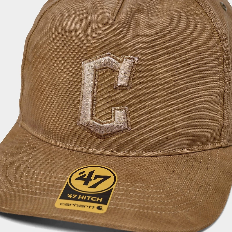 '47 x Carhartt Cleveland Guardians MLB HITCH Snapback Hat