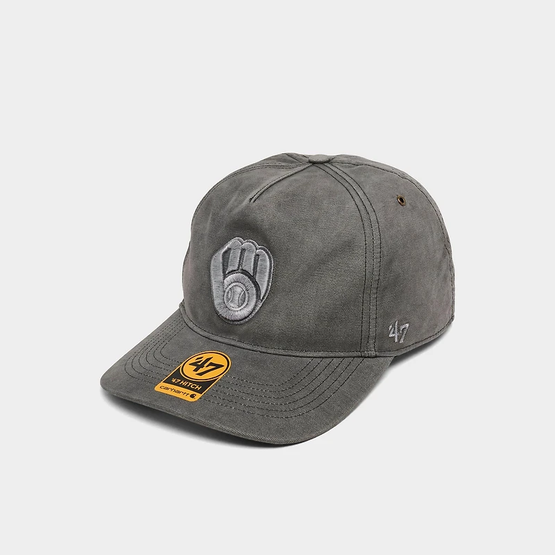 '47 x Carhartt Milwaukee Brewers MLB HITCH Snapback Hat