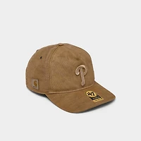 '47 x Carhartt Philadelphia Phillies MLB HITCH Snapback Hat
