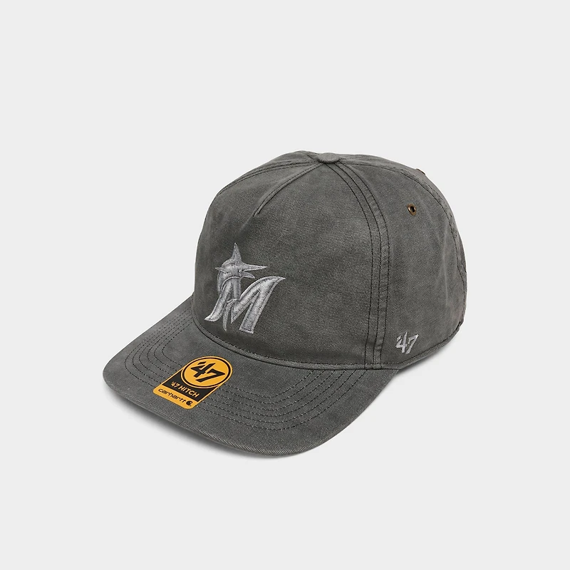 '47 x Carhartt Miami Marlins MLB HITCH Snapback Hat
