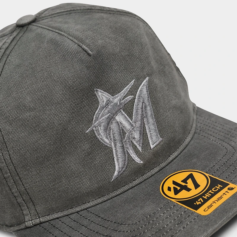 '47 x Carhartt Miami Marlins MLB HITCH Snapback Hat