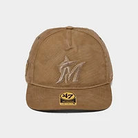 '47 x Carhartt Miami Marlins MLB HITCH Snapback Hat