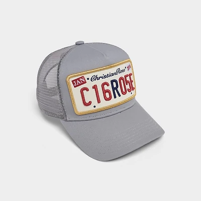 Christian Rose Private Plate C16 Snapback Trucker Hat