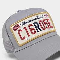 Christian Rose Private Plate C16 Snapback Trucker Hat