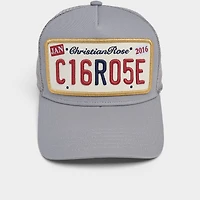 Christian Rose Private Plate C16 Snapback Trucker Hat