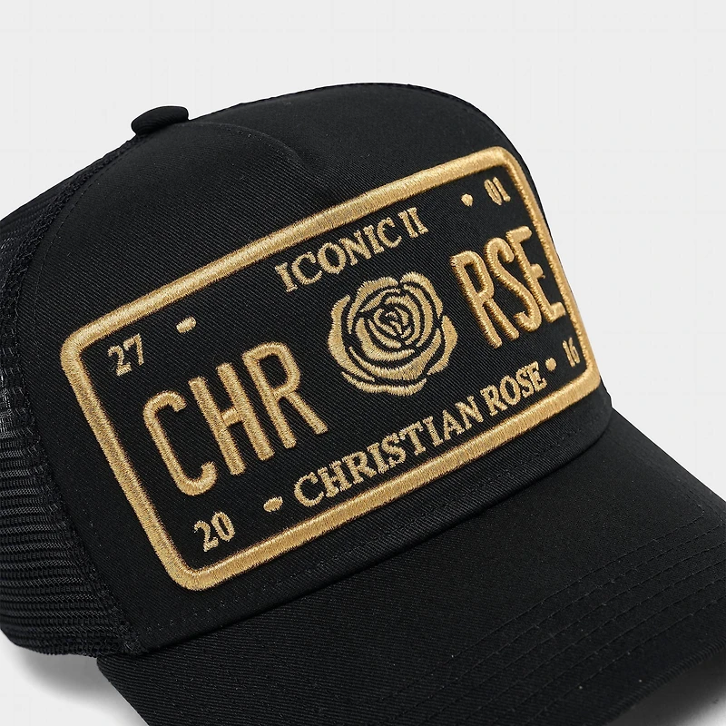 Christian Rose Iconic II Snapback Trucker Hat