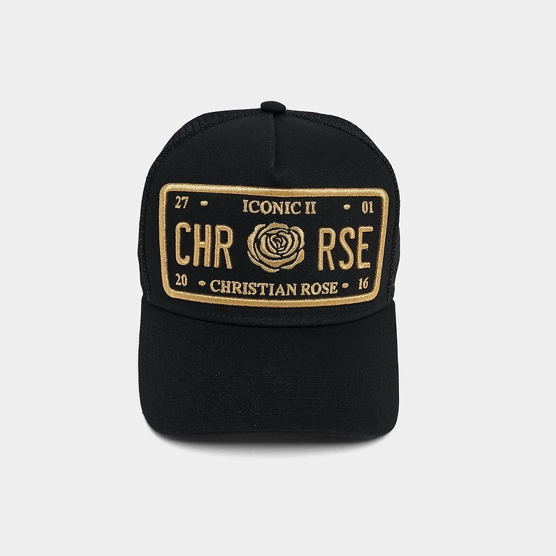 Christian Rose Iconic II Snapback Trucker Hat