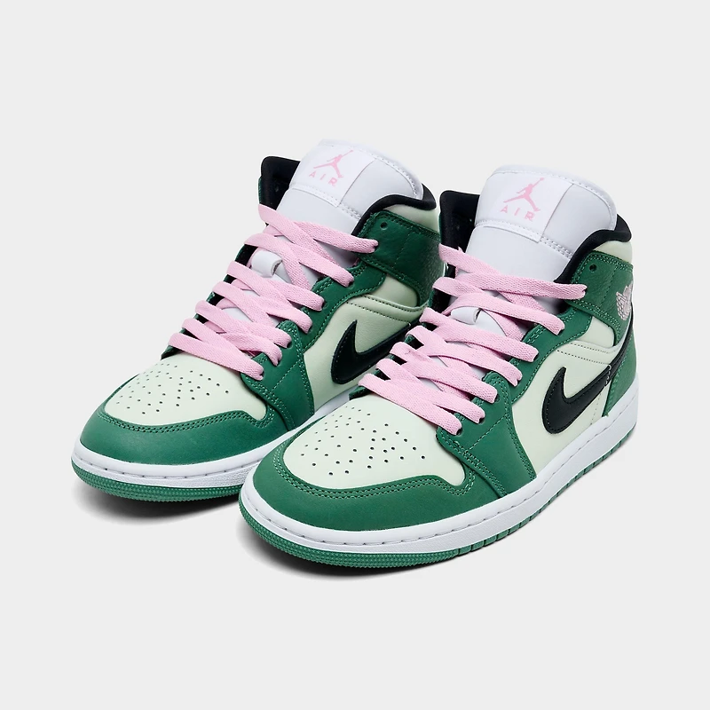 Women's Air Jordan Retro 1 Mid SE Casual Shoes