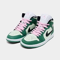 Women's Air Jordan Retro 1 Mid SE Casual Shoes