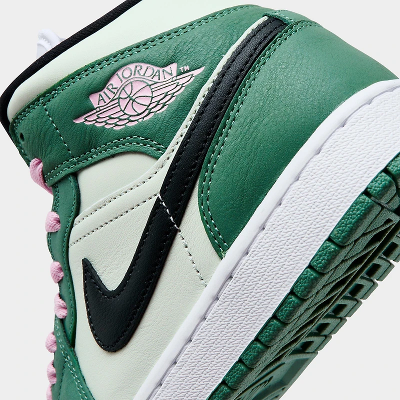 Women's Air Jordan Retro 1 Mid SE Casual Shoes