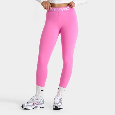 Women's Nike Pro 365 High-Waisted 7/8 Mesh Panel Leggings