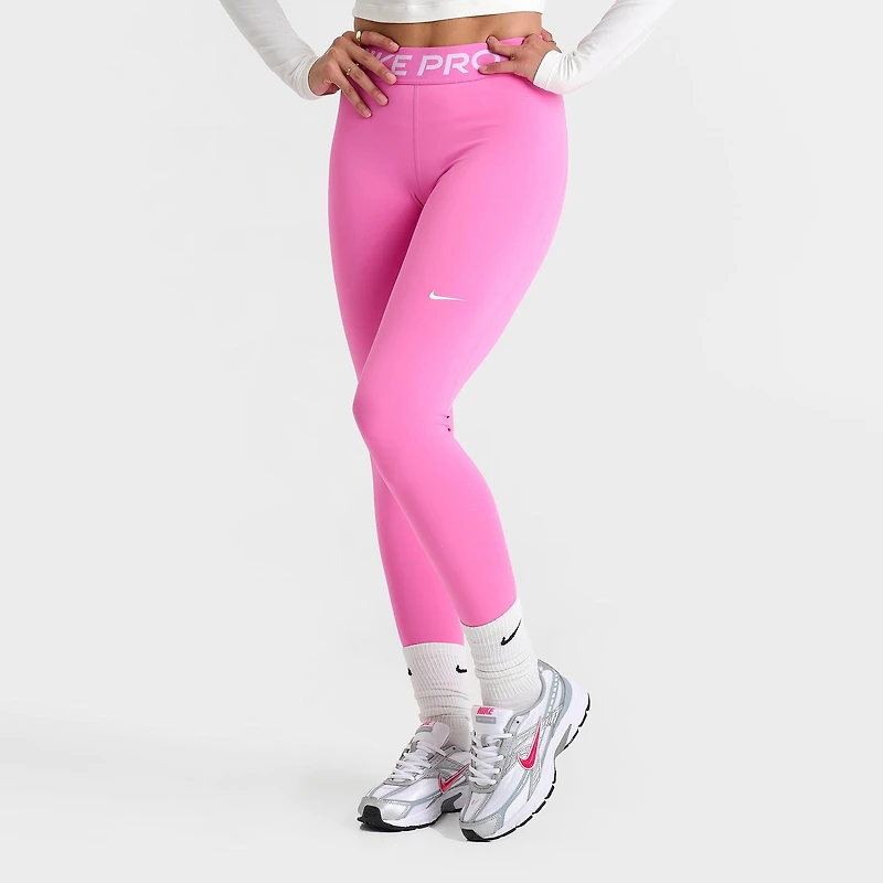 Women's Nike Pro 365 High-Waisted 7/8 Mesh Panel Leggings