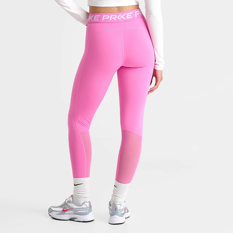Women's Nike Pro 365 High-Waisted 7/8 Mesh Panel Leggings