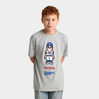 Big Kids' Pro Standard Shohei Ohtani Los Angeles Dodgers MLB Avatar Graphic T-Shirt