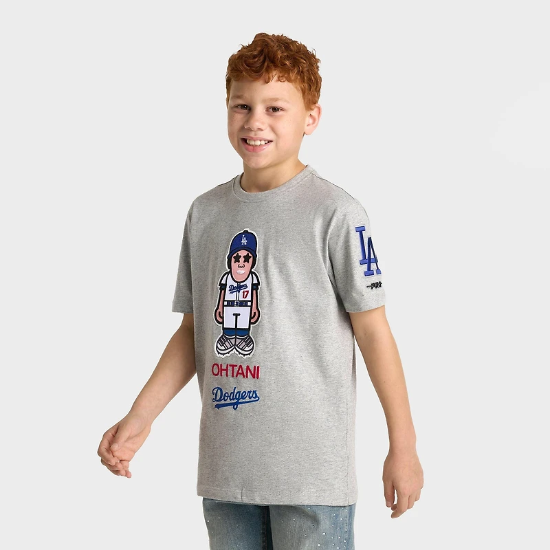 Big Kids' Pro Standard Shohei Ohtani Los Angeles Dodgers MLB Avatar Graphic T-Shirt