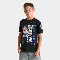 Big Kids' Pro Standard Shohei Ohtani Los Angeles Dodgers MLB Avatar Graphic T-Shirt