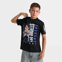 Big Kids' Pro Standard Shohei Ohtani Los Angeles Dodgers MLB Avatar Graphic T-Shirt
