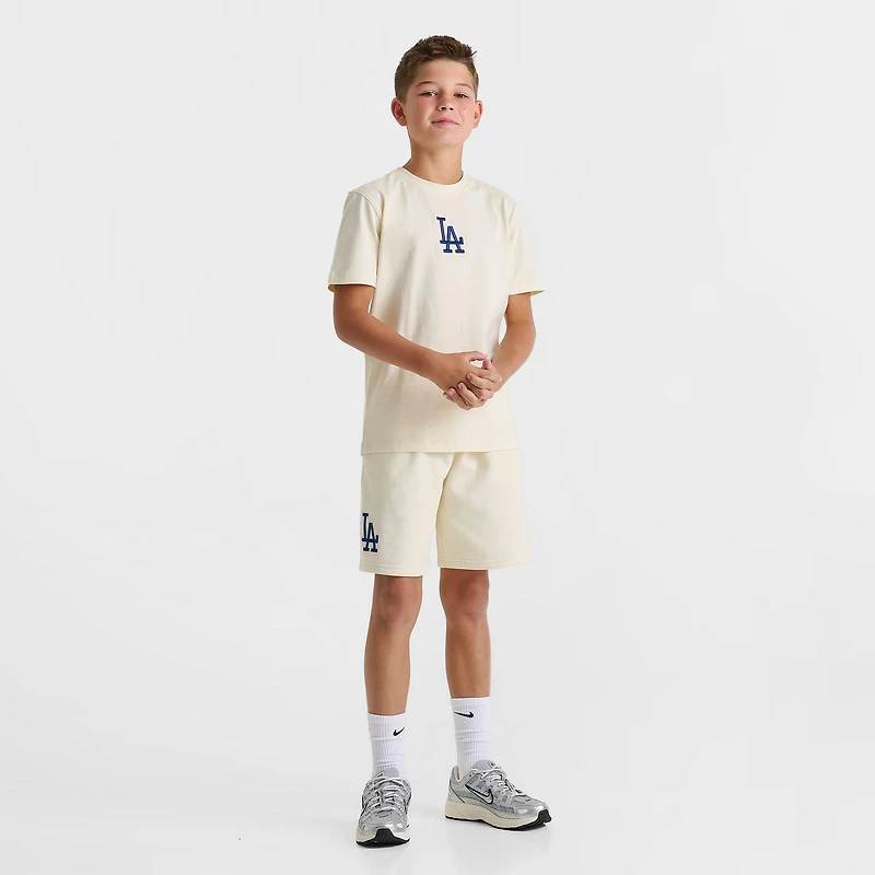 Big Kids' Pro Standard Los Angeles Dodgers MLB Classic Icon T-Shirt