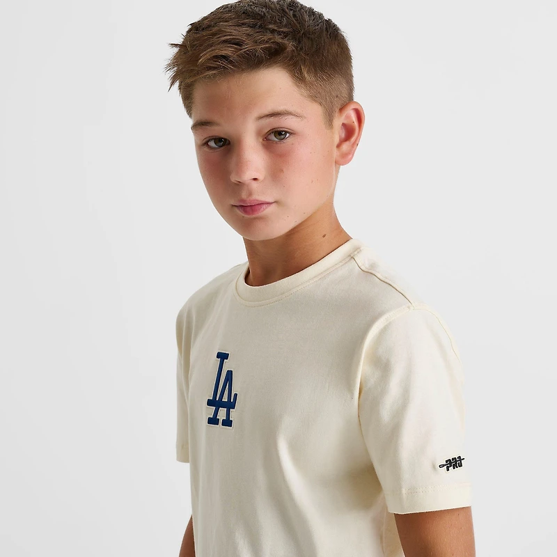 Big Kids' Pro Standard Los Angeles Dodgers MLB Classic Icon T-Shirt