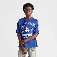 Big Kids' Pro Standard Los Angeles Dodgers MLB Turn It Up T-Shirt