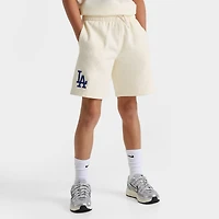 Big Kids' Pro Standard Los Angeles Dodgers MLB Classic Icon Fleece Shorts